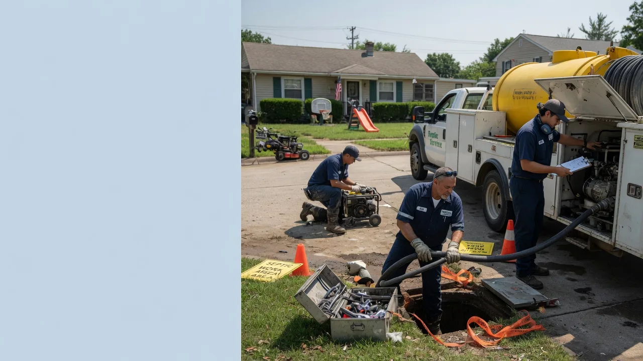 Septic Tank Pumping in Huntersville, NC near me